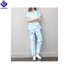 New Fashion Nursing Scrubs Medical Uniforms In Sky Blue Color