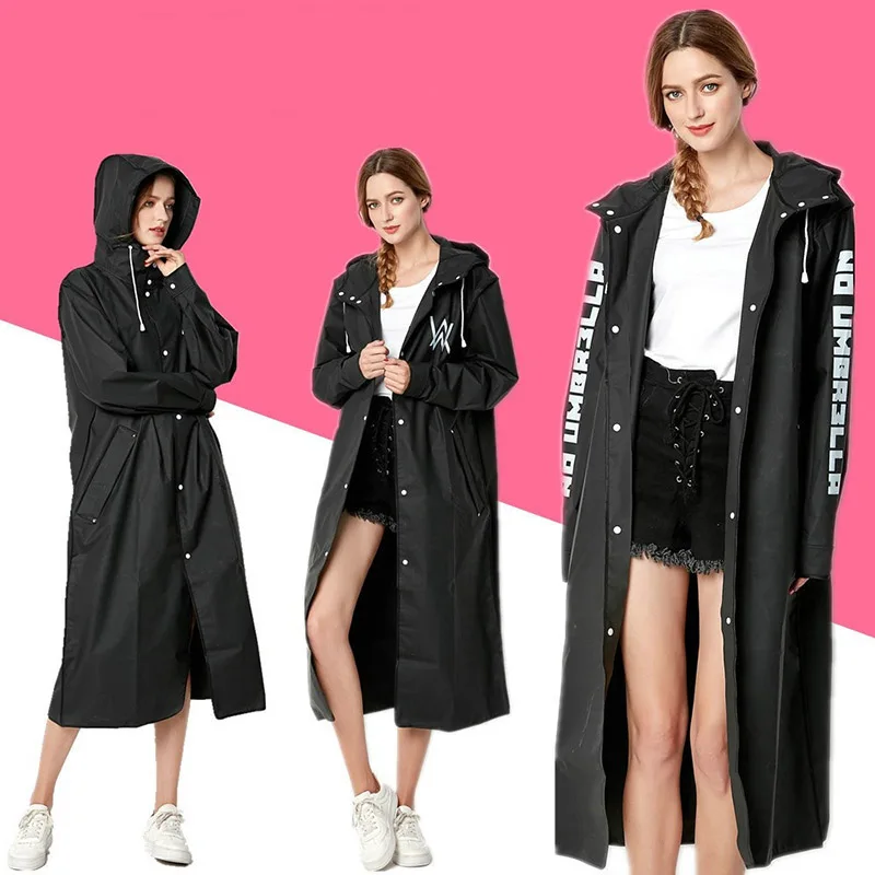 EVA plastic raincoat men Women Raincoat Impermeable Waterproof Rain Cape Cover Hooded black rain jacket, Customized
EVA plastic raincoat men Women Raincoat Impermeable Waterproof Rain Cape Cover Hooded black rain jacket, Customized