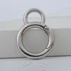 O shaped metal ring gold keychain buckle outer diameter 32 mm