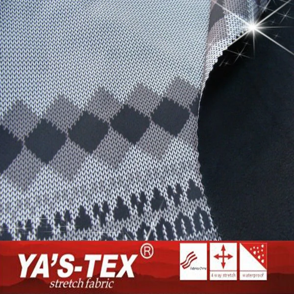 Ya's-tex 4ウェイストレッチ通気性防水屋外冬布生地仕入れ・メーカー・工場