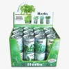 Herb seeds in tin can/tin can planter/basil parsley oregano chive mint seeds in herb planter