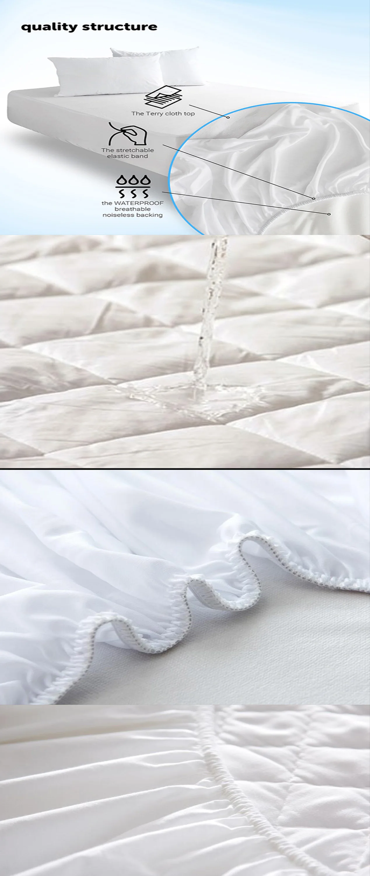 Quality Alternative waterproof mattress protector OEM - Jozy Mattress | Jozy.net