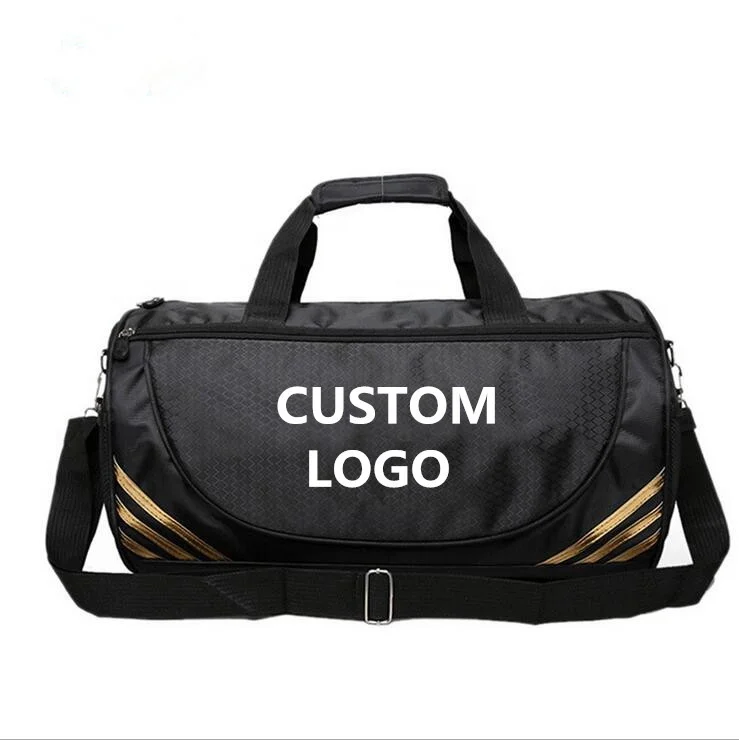 OEM Customised Logo Waterproof and Foldable Nylon Swimming Fitness Running Gym Sport Duffle Bag, Gold/silver striper
OEM Customised Logo Waterproof and Foldable Nylon Swimming Fitness Running Gym Sport Duffle Bag, Gold/silver striper