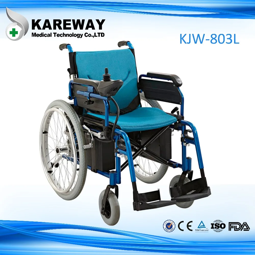 Lightweight Folding Battery Operated Power Wheelchair With Pg