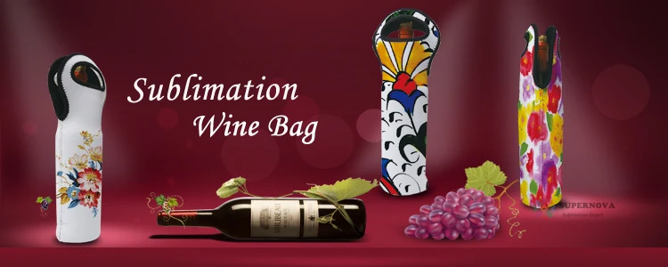 sublimation wine bags