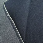 wholesale In-stock woven twill style none stretch high quality cotton mix polyester demin fabric for jeans and trousers