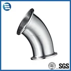 3A ISO Sanitary Stainless Steel 45 90 180 Degree Weld Clamp Bend