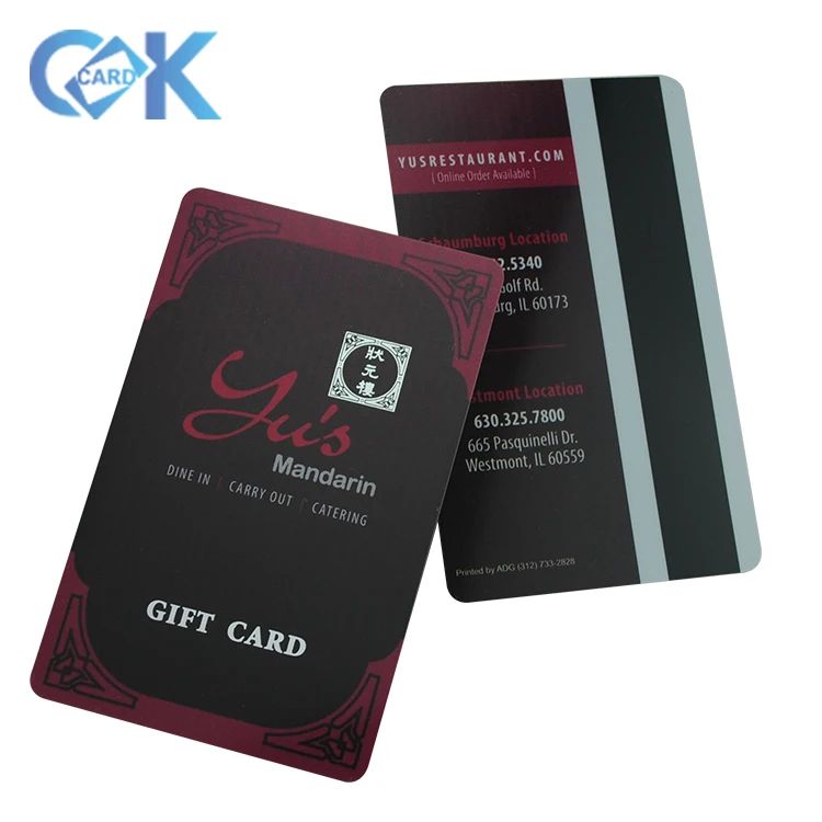 pvc rfid holder luxury business metal magnetic stripe card