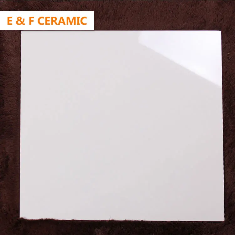 高光泽地砖 800 x 800毫米 600 600 客厅纳米超纯白色抛光釉瓷瓷砖