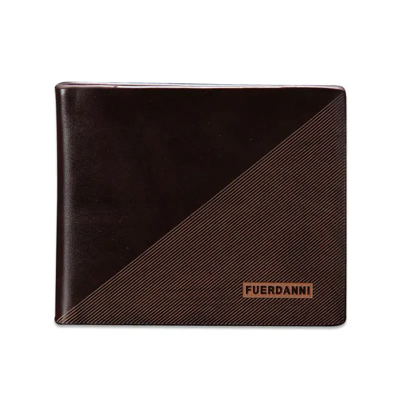 Men Wallet Leather Wallet The New Fashion Business Brand Mens Short Casual Card Bag For Men Fashion Wallet