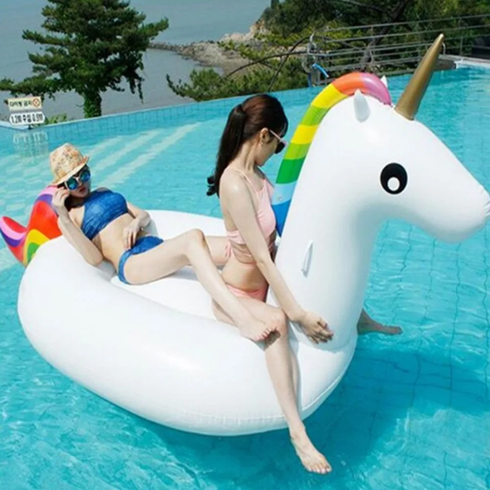 Hot-Sell-200-CM-Unicorn-Swimming-Float-Inflatable-Unicorn-Swimming-Float-Unicorn-Pool-Float-Tube-Raft