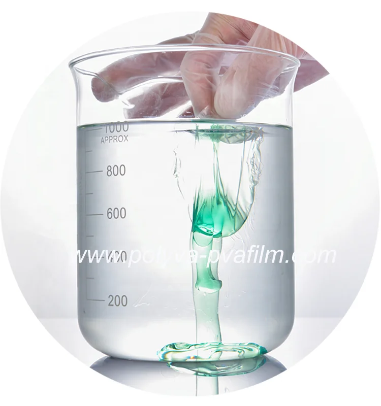 water soluble packing film dissolving plastic soluble film pva