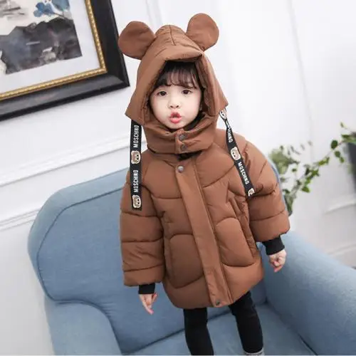 Baby Boy Girl Coat Down Jacket Kid Thick Autumn Winter Warm Bear Hooded Outerwear Snowsuit
Baby Boy Girl Coat Down Jacket Kid Thick Autumn Winter Warm Bear Hooded Outerwear Snowsuit