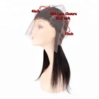 Hair Expo Mall No chemical Silky Straight Chinese 360 lace Closure cheap 360 lace closure attach with hair bundles