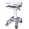 Laptop computer medical trolley cart flexible application