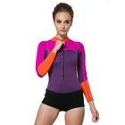 2mm Women Neoprene Front Zip Surfing Snorkeling Wetsuit