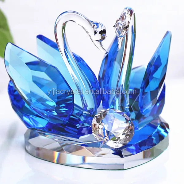 high quality most popular wedding gift 2016 crystal swan