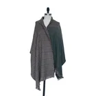 women winter fashion polyester tartan plaid scarf