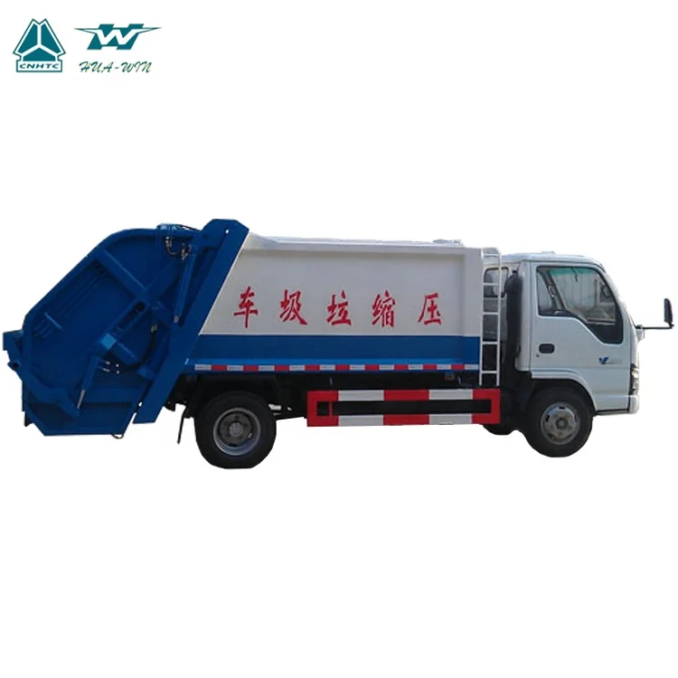 New Dongfeng 4x2 Widely Used rear load rubbish compactor garbage Truck for Sale