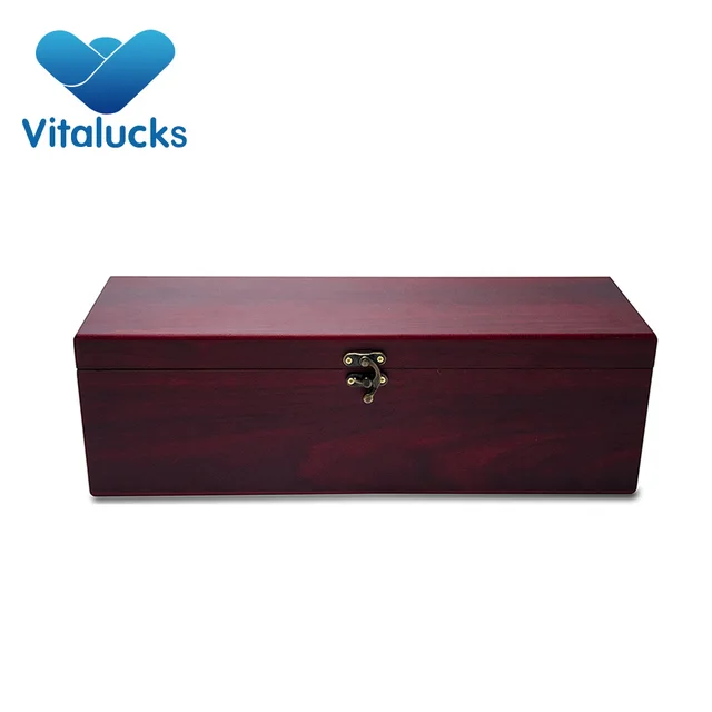 classical unfinished elegant gift pine wood wine box