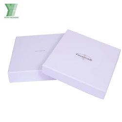 white top and bottom lid gift paper packing box for clothing