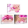 3 Panels Picture Wall art Decorations for living home Canvas painting Unframed Photo Prints Spa Nail Foot Massage Salon