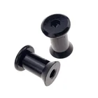 Black Stainless Steel Book Screws Assembled Binding Post Bolts 1/4 Socket Head