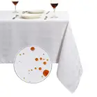 Waterproof Microfiber Tablecloth Rectangle Decorative Fabric Plaid Checkered Table Cloth