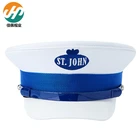 Wholesale Custom Handmade hat Specially Design Military Uniform Navy Army police OEM ODM Officer Peaked Cap