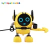 Cool design sport toys wind up spinning top toy stunt gyro robot