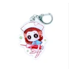 Promotional Gift Custom Anime Transparent Acrylic Keychain