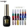 Badaga Christmas series nail gel polish 48 colors fur and glitter gel
