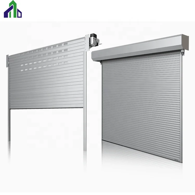 Modern Motorized Roll Up Doors Aluminum Vertical Roller Shutter
