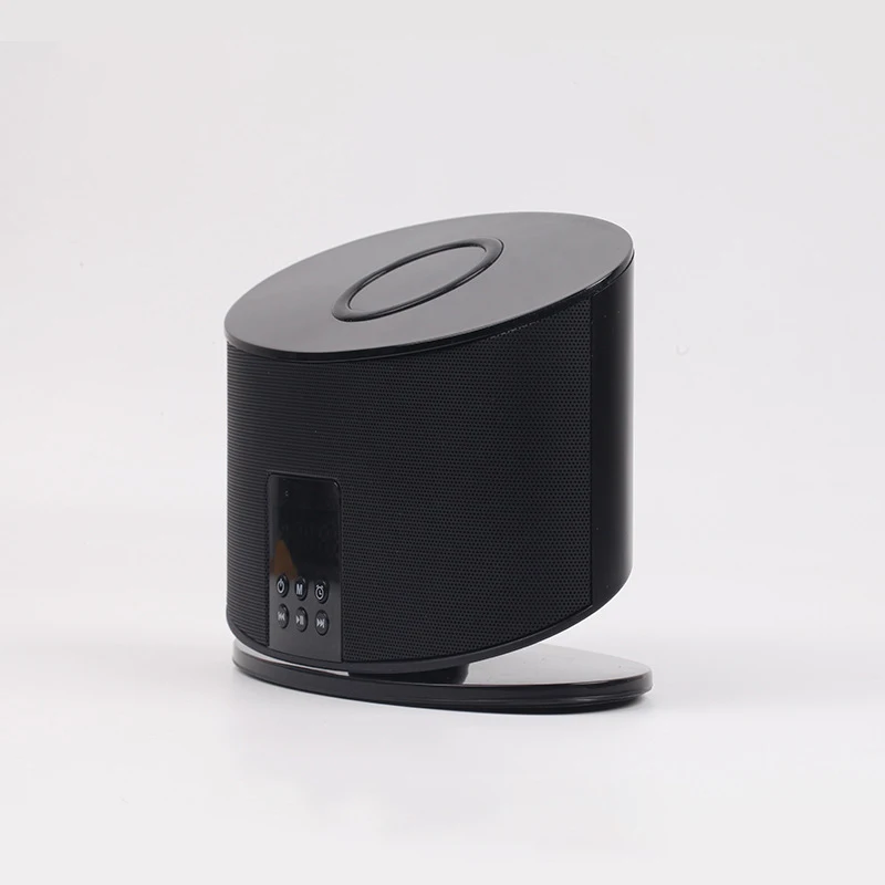 new products Multi-function subwoofer speaker portable power bank 4000mah with alarm clock - ANKUX.COM