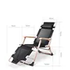 Zero gravity design to relax body children folding chair portable with footrest