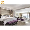 Custom Made Modern 2019 Foshan Budget Five Star Hotel Bed Room Furniture Bedroom Set Liquidators