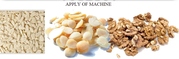 Automatic 300 kg Per Hour Peanut Almond Nuts Slicing Machine Peanuts Almond Slice Cutting Machines factory