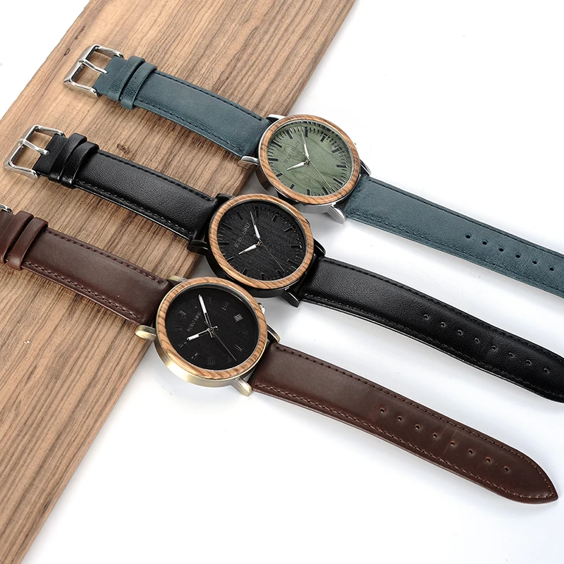 BOBO BIRD Bamboo Wood Watch for wristwatch man Stainless Steel Case Leather Band
BOBO BIRD Bamboo Wood Watch for wristwatch man Stainless Steel Case Leather Band