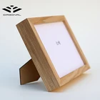 Solid wood photo frame material handmade art home decor photo frame