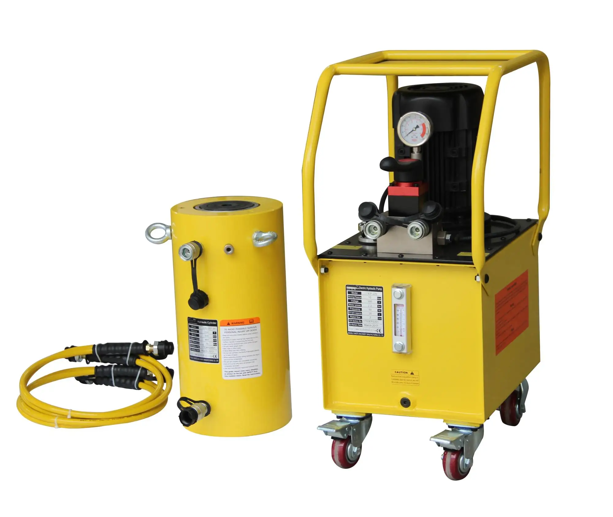 200 Ton Single Acting Hydraulic Piston Cylinder, View 200 ton hydraulic