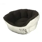 Yangyang Pet Manufacturers Custom Logo Paw Dog Bed China, Fancy Plush Pet Bed for Dog&Cat