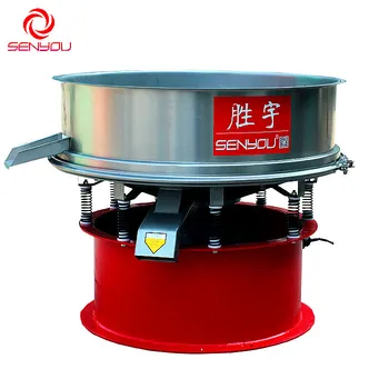 Xinxiang senyou circular vibrating screen for pottery clay