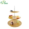 Pure natural environmental protection bamboo club party special three-layer fruit tray