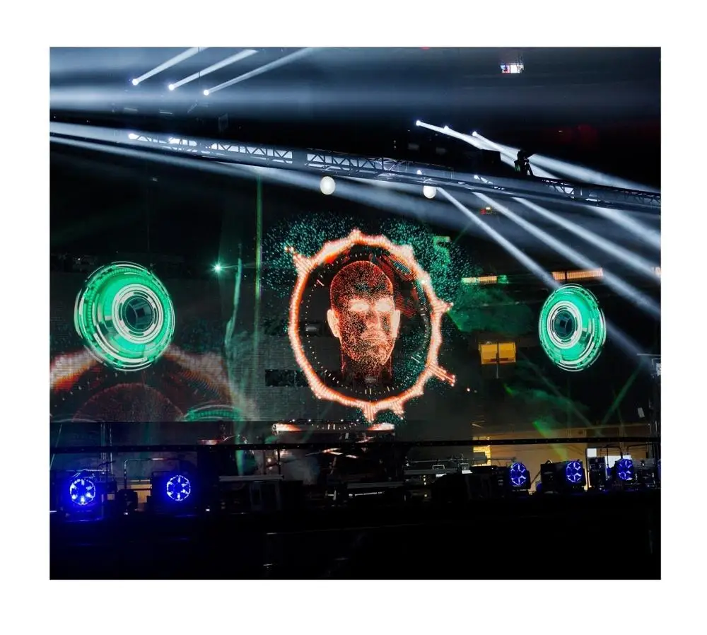 Holotronica 3D Holographic Stage Projection Transparent Hologram Screen for Live Show, Grey / white/ black
Holotronica 3D Holographic Stage Projection Transparent Hologram Screen for Live Show, Grey / white/ black