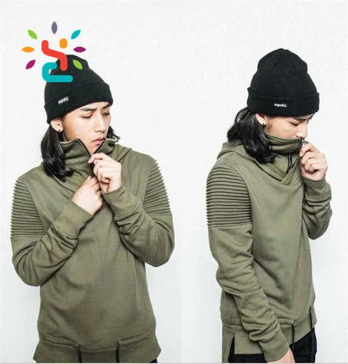 The European and American popular logo men's wear loose hanging shoulder fleece mask long fightt thick hoodie
The European and American popular logo men's wear loose hanging shoulder fleece mask long fightt thick hoodie