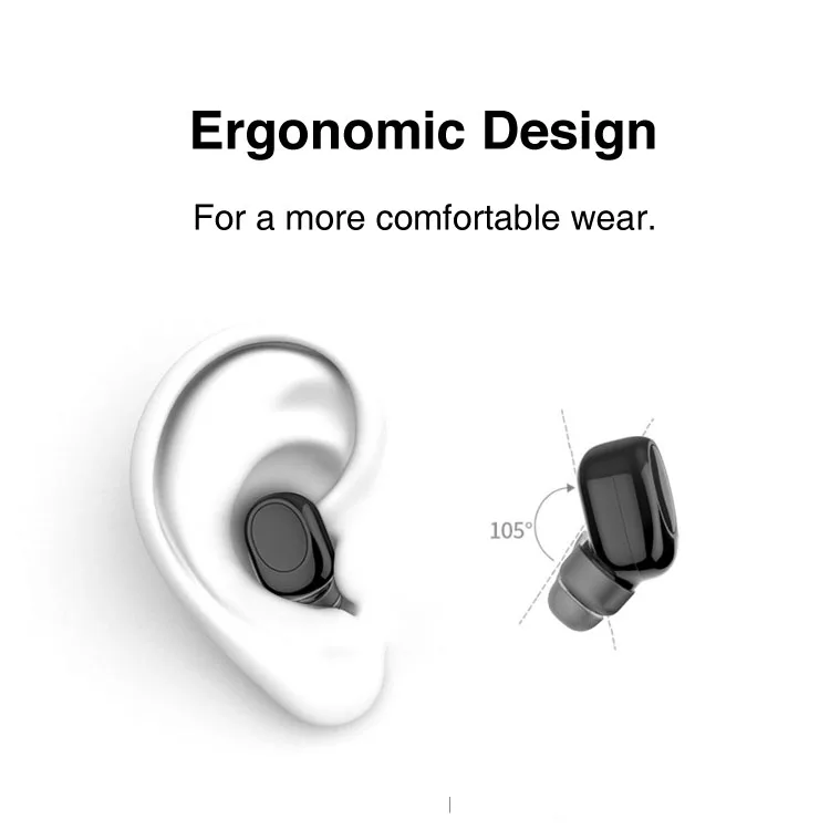 Wholesale Mini Single in Ear Bluetooth Earphone, Wireless Headset, Wireless Headphone with USB Magnetic Charging Dock - ANKUX.COM