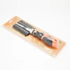 Skillful manufacture plastic diy tool box magnetic bit holder ratchet screwdriver set
