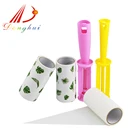 Promotional Plastic Travel Pocket Silicone Sticky Dust Removal Sticker Lint Roller