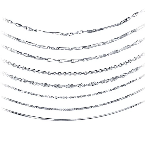 Wholesale New Products for 2018 Jewelry Supply Chain Jewelry All Styles Necklace Jewelry Findings 925 Sterling Silver Chain, 925 silver - silver chain
Wholesale New Products for 2018 Jewelry Supply Chain Jewelry All Styles Necklace Jewelry Findings 925 Sterling Silver Chain, 925 silver - silver chain