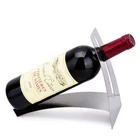 China wholesale Aluminum Metal Wine Rack for single bottle
